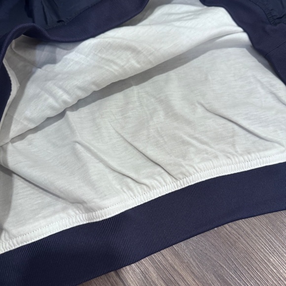 Adidas Navy and White V-neck Vintage Style Cozy Streetwear Pullover Men’s 2XL - Picture 6 of 9